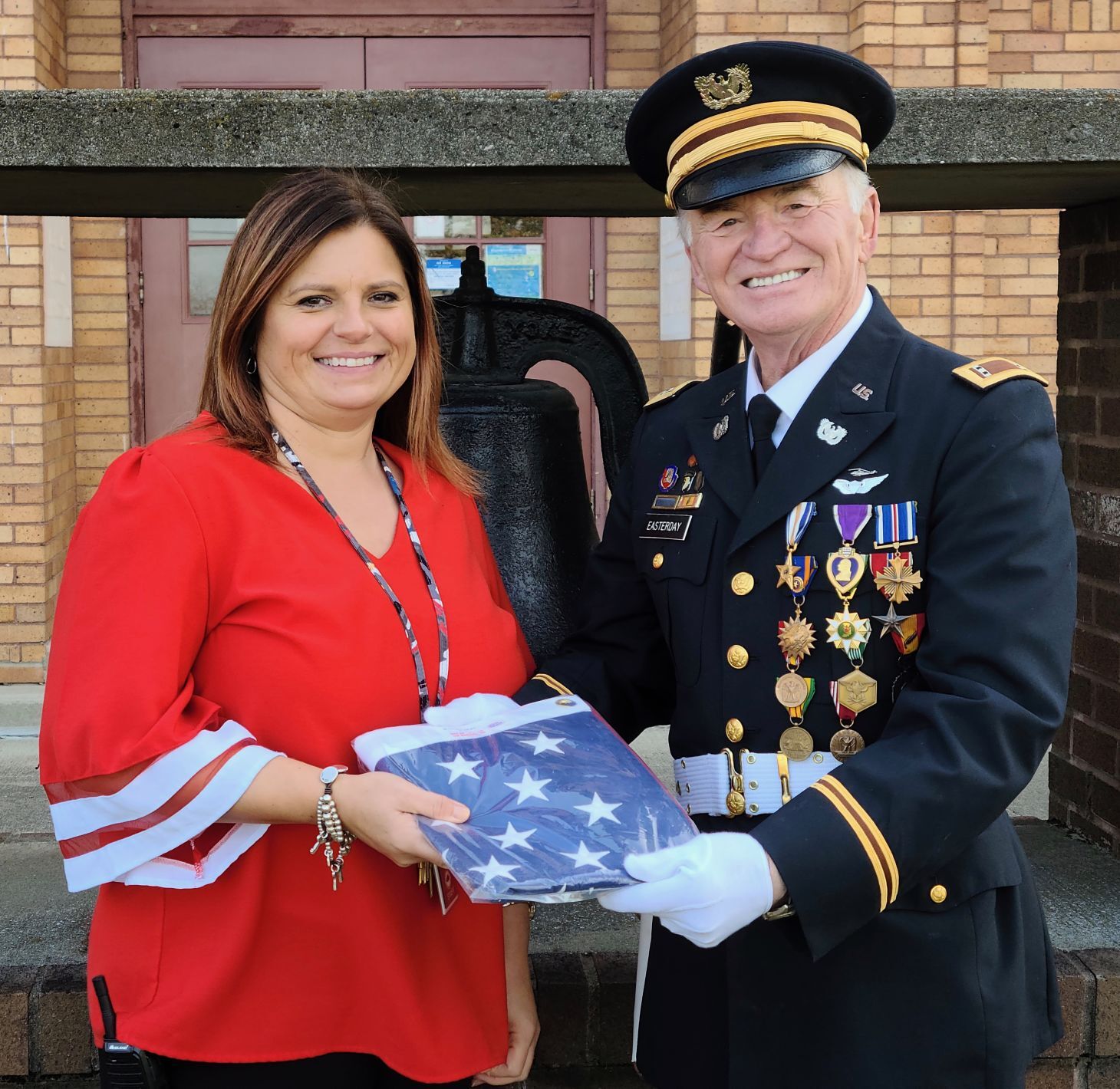 Donating the colors